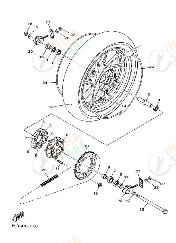 REAR WHEEL